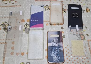 Samsung Galaxy S10 Plus Kit Cover e Pellicole