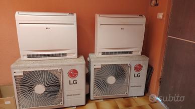 2 climatizzatori a console LG 18000 btu 