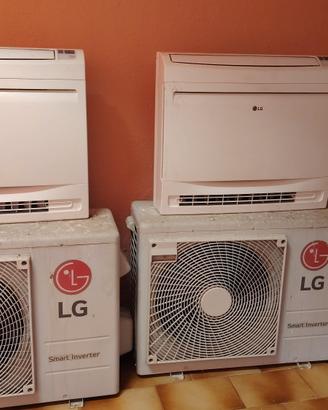 2 climatizzatori a console LG 18000 btu 