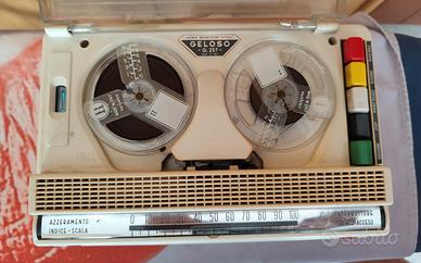registratore a bobine Geloso G257 anni 60