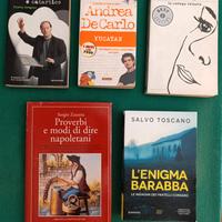 Lotto, divisibile, n. 5 libri vari