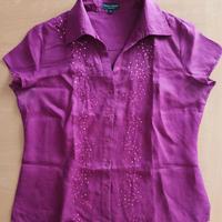 4 camicie di lino donna taglia 42