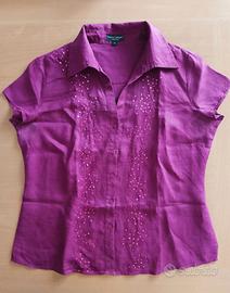 4 camicie di lino donna taglia 42