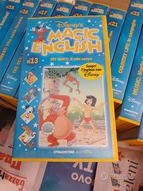 VHS COLLEZIONE MAGIC ENGLISH DISNEY