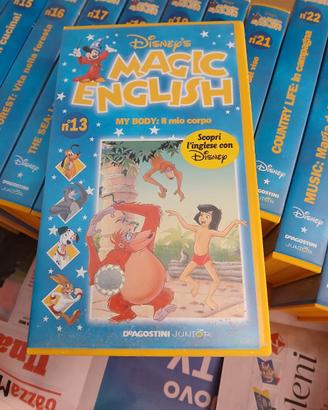 VHS COLLEZIONE MAGIC ENGLISH DISNEY