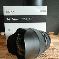 Obiettivo Sigma 14-24 2.8  DG Art