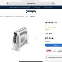 Stufa elettrica ad olio