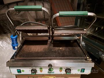 Piastra FIMAR scaldapanini in ghisa