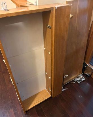 Pensili in legno (x 3)