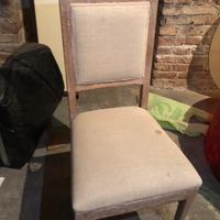 2 sedie in legno stile „shabby chic“