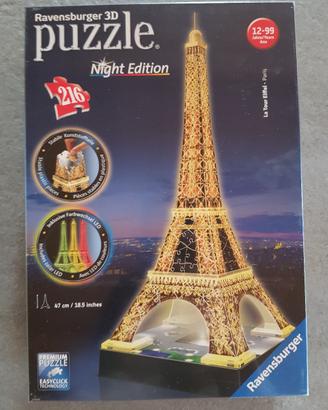 puzzle Ravensburger 3d  Night edition 216 nuovo 