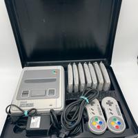 Super Nintendo + Giochi + valigetta rara