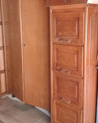 Mobili di arredo ufficio postale anni 50