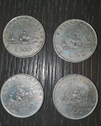 500 lire in argento 