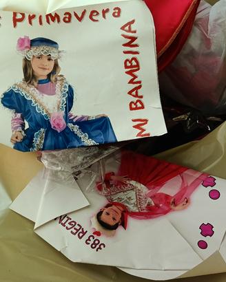 Vestiti Carnevale varie taglie bambina