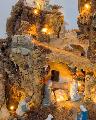 Presepe artigianale