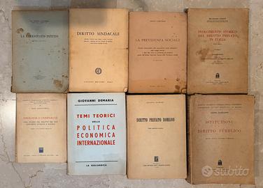 Libri di Diritto Antichi