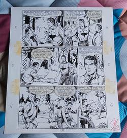 GALLIENO FERRI - Tavola originale Zagor n. 31