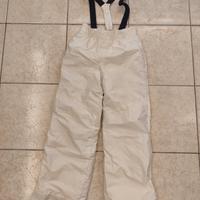 pantaloni sci neve Decathlon 12 anni