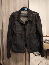 Giacca di denim grigia