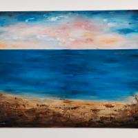 Splendido quadro dipinto a mano