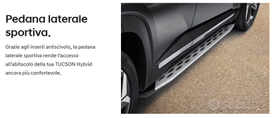 Pedane laterali sportive Hyundai Tucson NUOVE