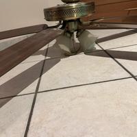 Lampadario con ventole