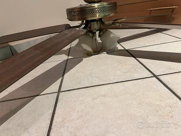 Lampadario con ventole