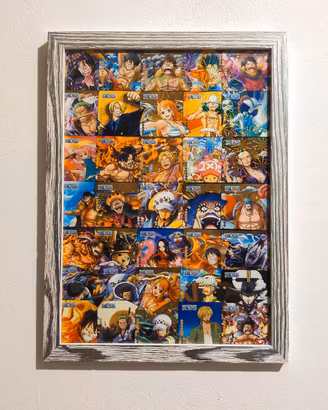 Quadro Mosaico One Piece Olografico