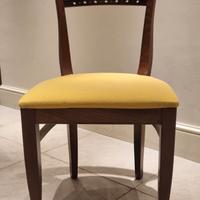 350 sedie in legno per sala banchetti + vestitino