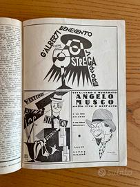 Rivista Il Dramma anno 1928 con pubblicità Depero