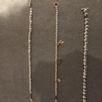 bracciale granelli Dodo con 3 ciondoli