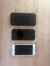 Lotto 3 iPhone non funzionanti 11,7,6 riparazione