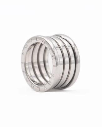 Anello Bulgari B.zero1 4 fasce oro bianco 21/61