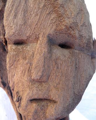 Statua Belanda Boor Sudan arte tribale africana