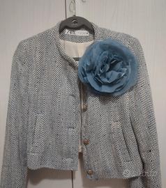 spilla di seta naturale 