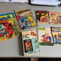6 fumetti e un libro anni 60/70.