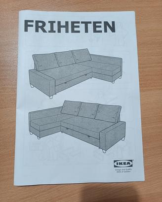 Divano letto matrimoniale IKEA con penisola