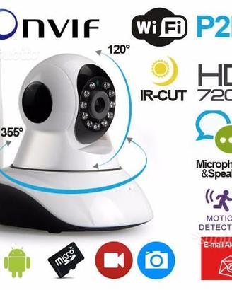 Ip camera robotizzata hd720p hd con tracciamento
