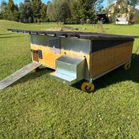 Pollaio mobile nuovo