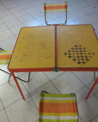 tavolino picnic pieghevole
