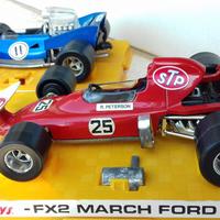 Modellini Politoys 1:25 TYRREL FORD e MARCH FORD