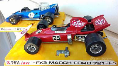 Modellini Politoys 1:25 TYRREL FORD e MARCH FORD