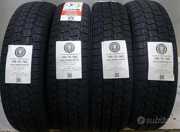 4 GOMME 195 75 16C LEAO A63615