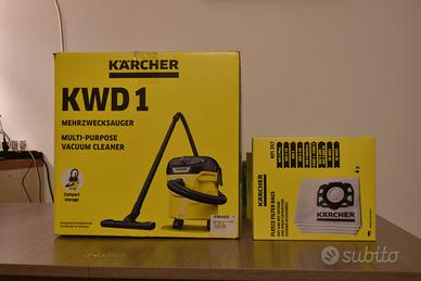 Bidone aspiratutto e soffiatore integrato KWD1