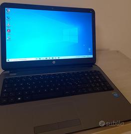Hp 250 15.6" Intel 8 gb/500 gb/w10/batt.nuova