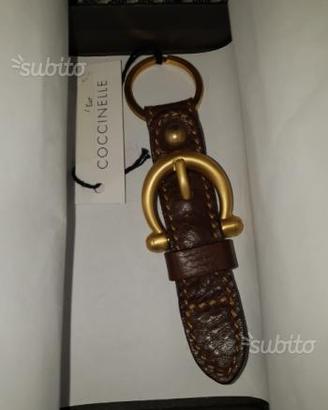 Portachiavi in vera pelle marchio COCCINELLE