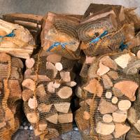 Legna da ardere in sacchi