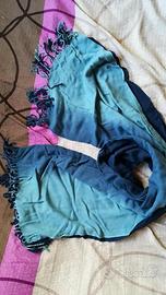 Sciarpa in stile PashMina Bleu
