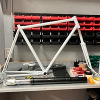 Telaio bicicletta verniciato da uomo